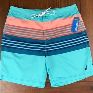 Nautica quick dry swimming trunks board shorts NEW w/o tags